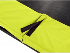 Батут з сіткою Exit Silhouette 366см green